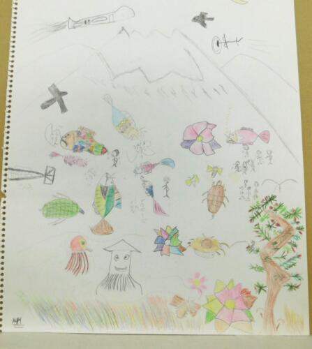 色鉛筆画(2025）