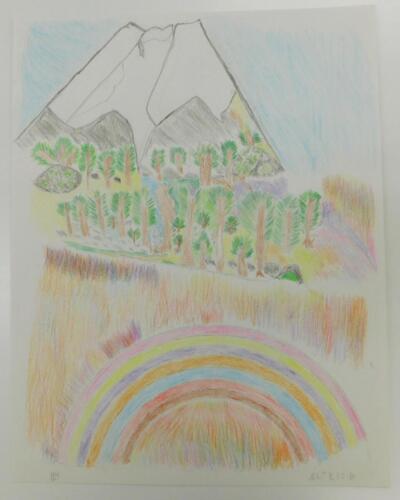 色鉛筆画（2024）